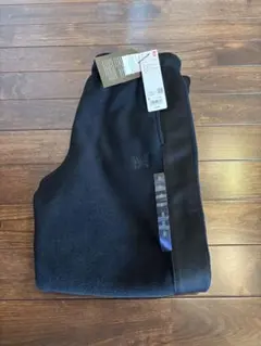 ユニクロ Needles フリースワイドパンツ S ブラック