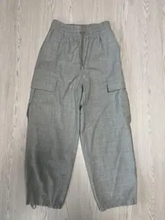 PLST カーゴパンツ ワイドイージーパンツ　ゆったり　Sサイズ