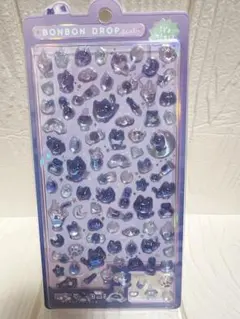 【正規品】ボンボンドロップシール mini 猫 星 月 ねこ