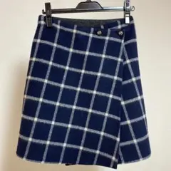 【IENA】イエナ　リバーシブル　ラップスカート 美品