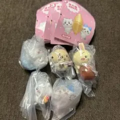 ちいかわ たべものいっぱいマスコット3 ガチャ セミコンプ