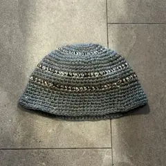 クラッシャーハット　ハンドメイド