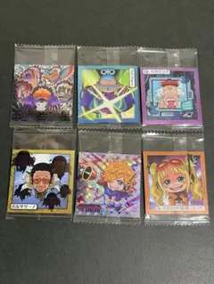 ワンピース ウエハース シール 6枚セット