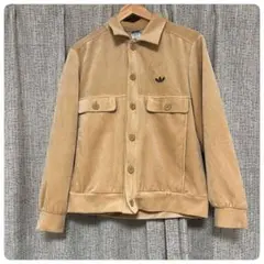 70s adidas 西ドイツ製 コーデュロイジャケット ベージュ ヴィンテージ