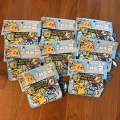 ポケモン　ポシェット　ハンカチ　ティッシュ　財布　2個セット　移動ポケット