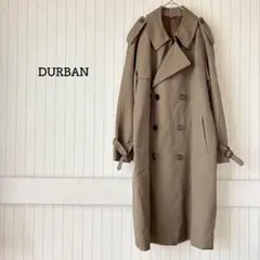 ダーバン トレンチコート ベージュ ロング ダブルブレスト 人気 通勤 オフィス