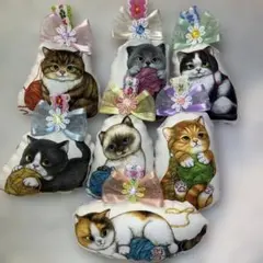 コヤンイサムチョン＊薄型ぬいぐるみチャーム[ハチワレねこちゃん