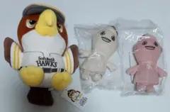 ホークス 選手ミニぬいぐるみ 23 ぬいぐるみ 周東佑京 ソフトバンク