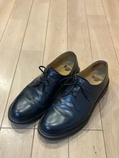 ドクターマーチン 3ホール レザーシューズ　ダークネイビーレザー　uk10