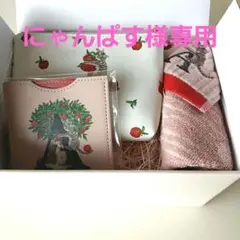 リンゴデザイン ポーチセット