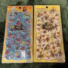 新品未使用正規品　ズートピア2 おさるのジョージ ボンボンドロップシール