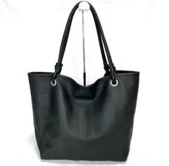 MM6 レザー　トートバッグ　ブラック　黒　メゾンマルジェラ　ビジネスバッグ