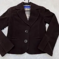 BURBERRY LONDON　ジャケット　焦茶　サイズ38　ノバチェック