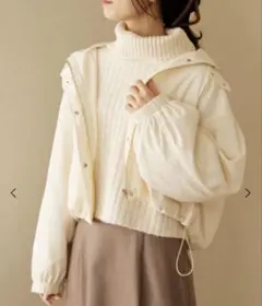 MAJESTIC LEGON ショートマウンテンパーカー　ホワイト　S