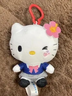 サンリオ　ハローキティ　カラビナ付マスコット　平成ギャル　キティ