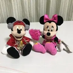 ミッキー&ミニー ぬいぐるみ タグ付き スーパーダンシングマニア