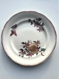 パリ蚤の市直購入 ショワジールロワ Choisy-le-Roi　トランプ柄絵皿 PS3183 フランス ショワジールロワ トランプ柄 プレート