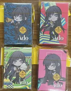 Ado オリジナルトランプ4種セット