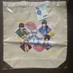 銀魂　マチ付きトートバッグ　お花見