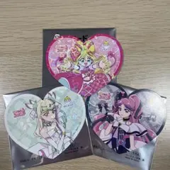 キミとアイドルプリキュア ビアードパパ コースター3枚セット