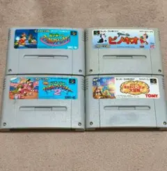スーパーファミコン ゲームソフト 4本セット　ディズニーシリーズまとめ売り