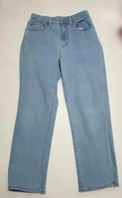 ライトブルー ストレートデニム ハイウエスト IEDIT