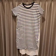 週末お値下げ！　mizuiroind ボーダーワンピースのサムネイル