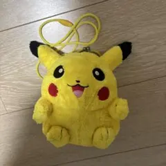 ポケモン　ピカチュウ　ぬいぐるみ　がま口ポーチ　平成　レトロ