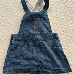 はらぺこあおむし　オーバーオール　95サイズアウト