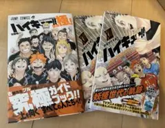 ハイキュー!! 小説版2冊＆ガイドブックセット