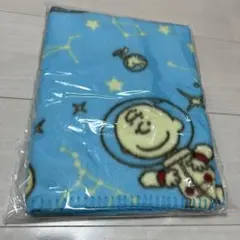 スヌーピー ブランケット 水色 約900×600mm