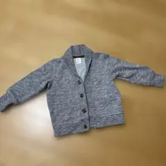 H&M グレー カーディガン 80