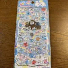 【正規品】ぷくぷく あわわちゃん プチドロップステッカー