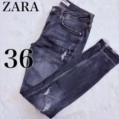 ZARA スキニーデニム 36 ザラウーマン プレミアムデニム スリムフィット