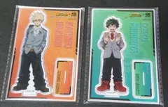 僕のヒーローアカデミア　くら寿司　爆豪勝己　緑谷出久アクリルスタンド　新品未使用