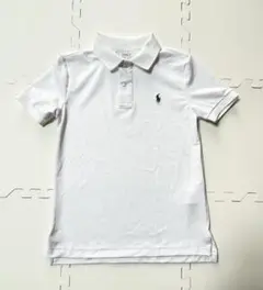 【未使用】Polo Ralph Lauren ホワイト ポロシャツ 120cm