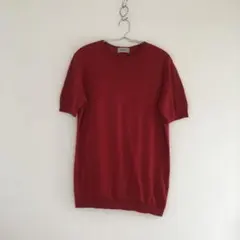 John smedley 半袖サマーニット　クルーネック　リブ付きのサムネイル