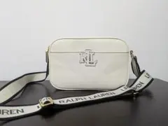 LAUREN RALPH LAUREN ロゴ ショルダーバッグ ホワイトのサムネイル