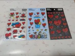 BTS BT21 エポキシシール 3枚セット TATAのサムネイル