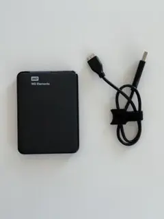 WD Elements 500GB ポータブル外付けHDD 本体のサムネイル