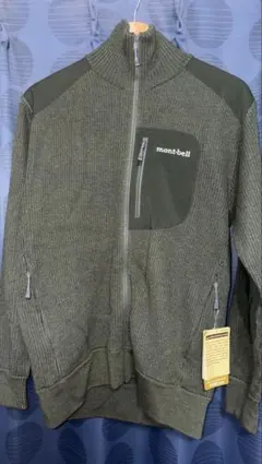 mont-bell モンベル　ミッテルレギ　フルジップ セーター S KHGN