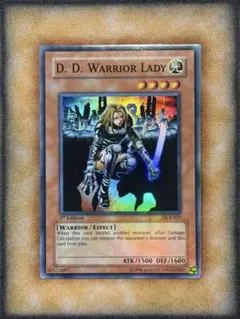 遊戯王 異次元の女戦士 アジア スーパー 異次元の女戦士 DCR スーパー 旧アジア版 英語② - メルカリ
