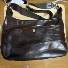 Daniel&Bob 中古美品　ショルダーバッグ　ブラウンレザーのサムネイル
