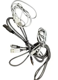 USB-C & Lightning ケーブル 4本セット