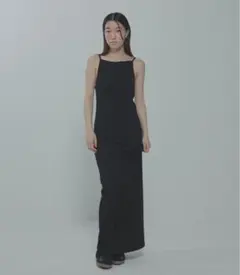 OAF / BACK BUCKLE MAXI DRESS (WITH BRA)