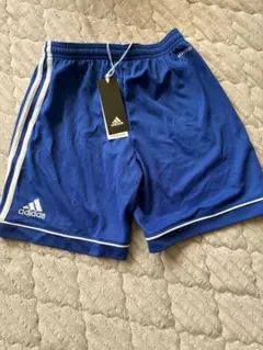 adidas ハーフパンツ S99153 ブルー/ホワイト　160cm