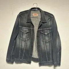 グレー デニムジャケット