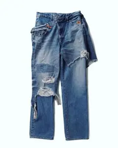 ミハラヤスヒロ Broken Layered Denim Pants デニムのサムネイル