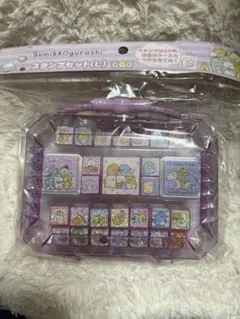 すみっコぐらし　スタンプセット　L ねこ　とかげ　しろくま　とんかつ　ぺんぎん