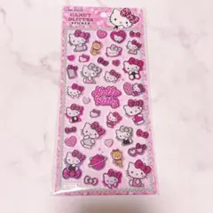 【新作】キャンディグリッターステッカー キティ ヒョウ柄 正規品 日本限定